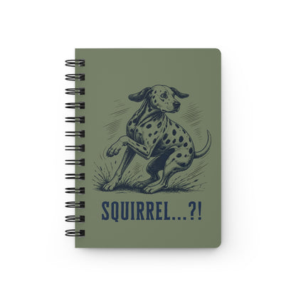 Squirrel Alarm - Spiral Journal - Moos