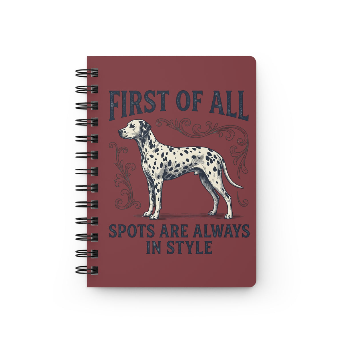 First Of All Spots Are Always In Style - Spiral Journal - Chili