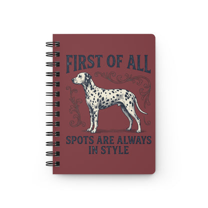 First Of All Spots Are Always In Style - Spiral Journal - Chili