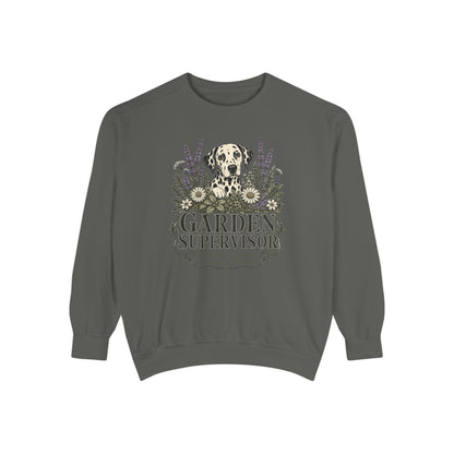 Garden Supervisor - Comfort Colors 1566 Crewneck Sweatshirt