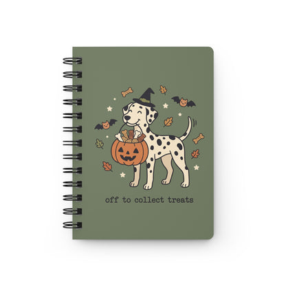 Off To Collect Treats - Spiral Journal - Moos