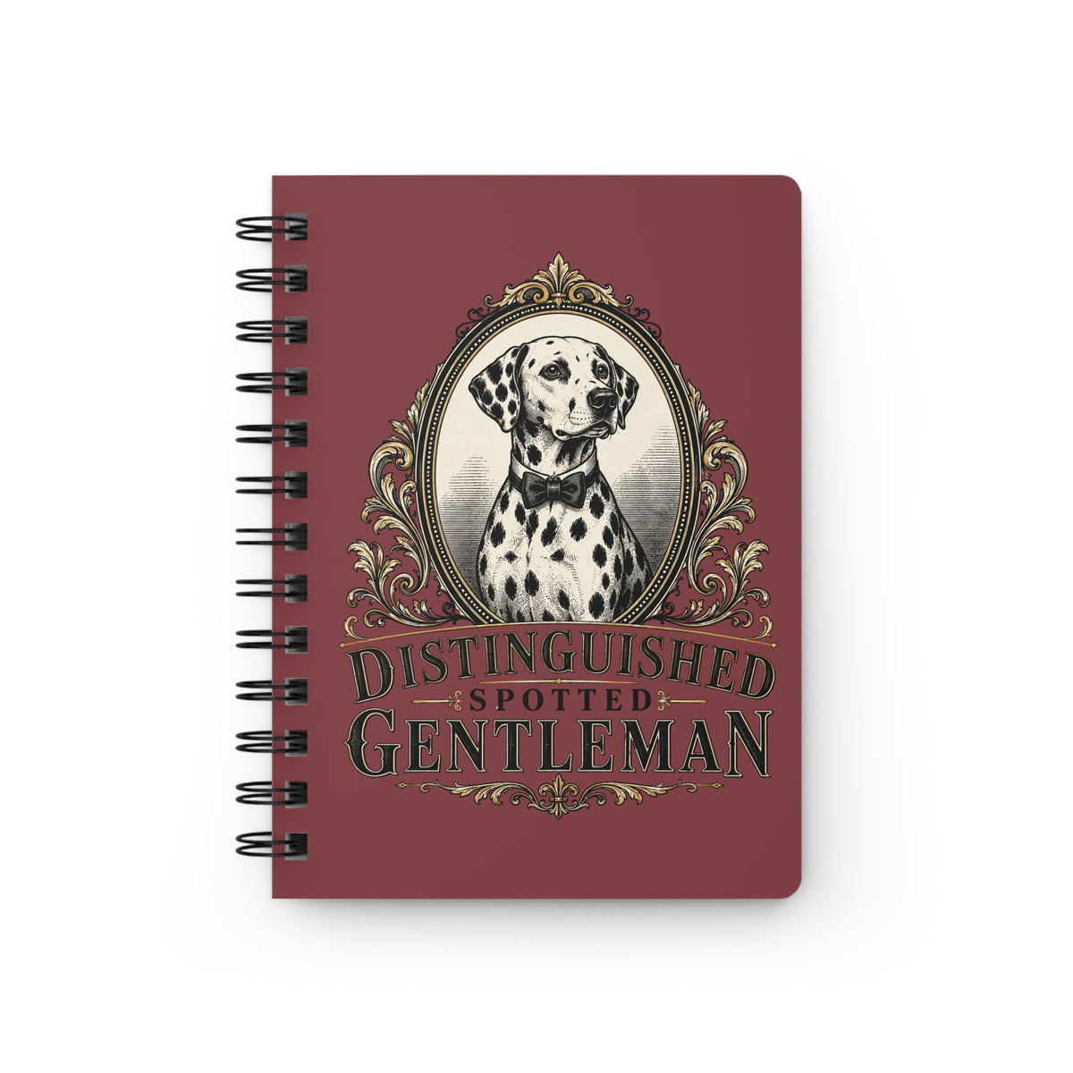 Distinguished Spotted Gentleman - Spiral Journal - Chili
