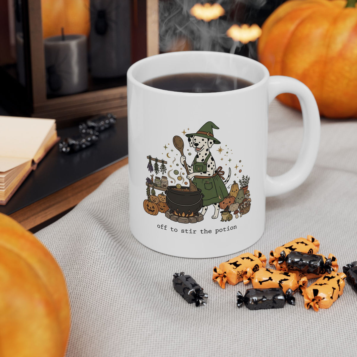 Off To Stir The Potion -  Ceramic Mug 11oz