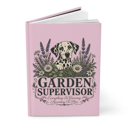 Garden Supervisor - Hardcover Journal -Blossom