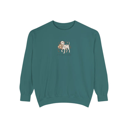 Off To Cuddle With Grandma - Comfort Colors 1566 Crewneck Sweatshirt