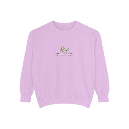 Off To Annoy My Brother - Comfort Colors 1566 Crewneck Sweatshirt