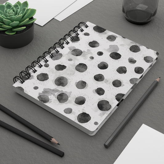 01 Spiral Journal - Black Spots