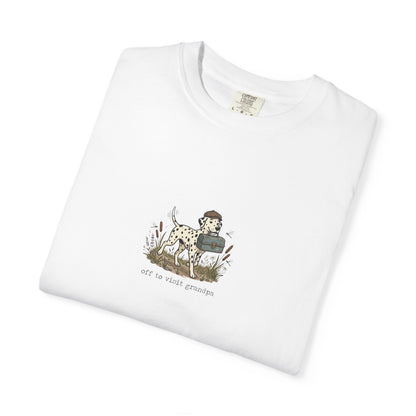 Off To Visit Grandpa - Comfort Color 1717 T-Shirt