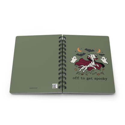 Off To Get Spooky - Spiral Journal - Moos