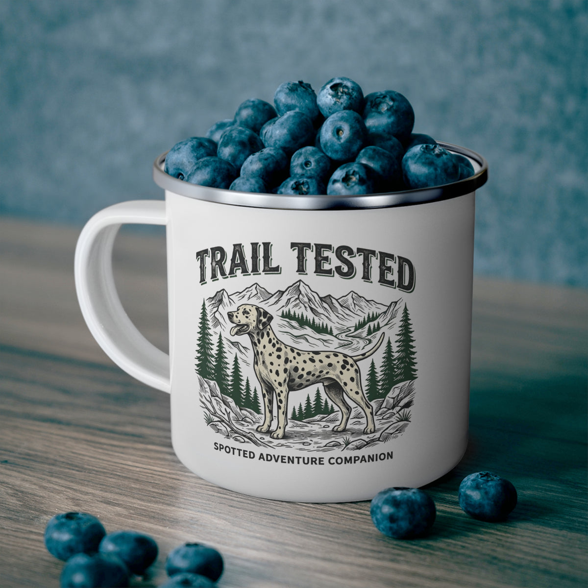 Trail Tested - Enamel Mug 12oz — Spotted Adventure Companion Camping Coffee Cup