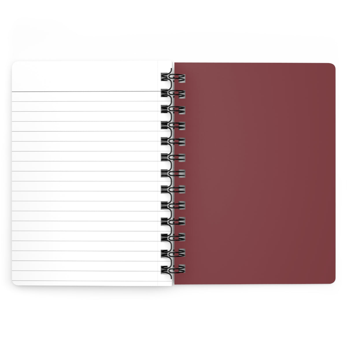 Bookworm Spots - Spiral Journal - Chili