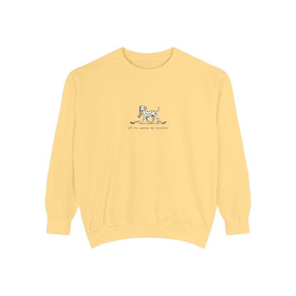 Off To Annoy My Brother - Comfort Colors 1566 Crewneck Sweatshirt