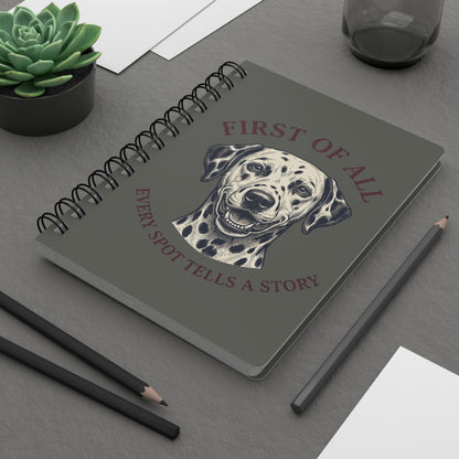 First Of All Every Spot Tells A Story - Spiral Journal - Pepper
