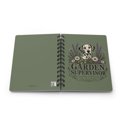 Garden Supervisor - Spiral Journal - Moos