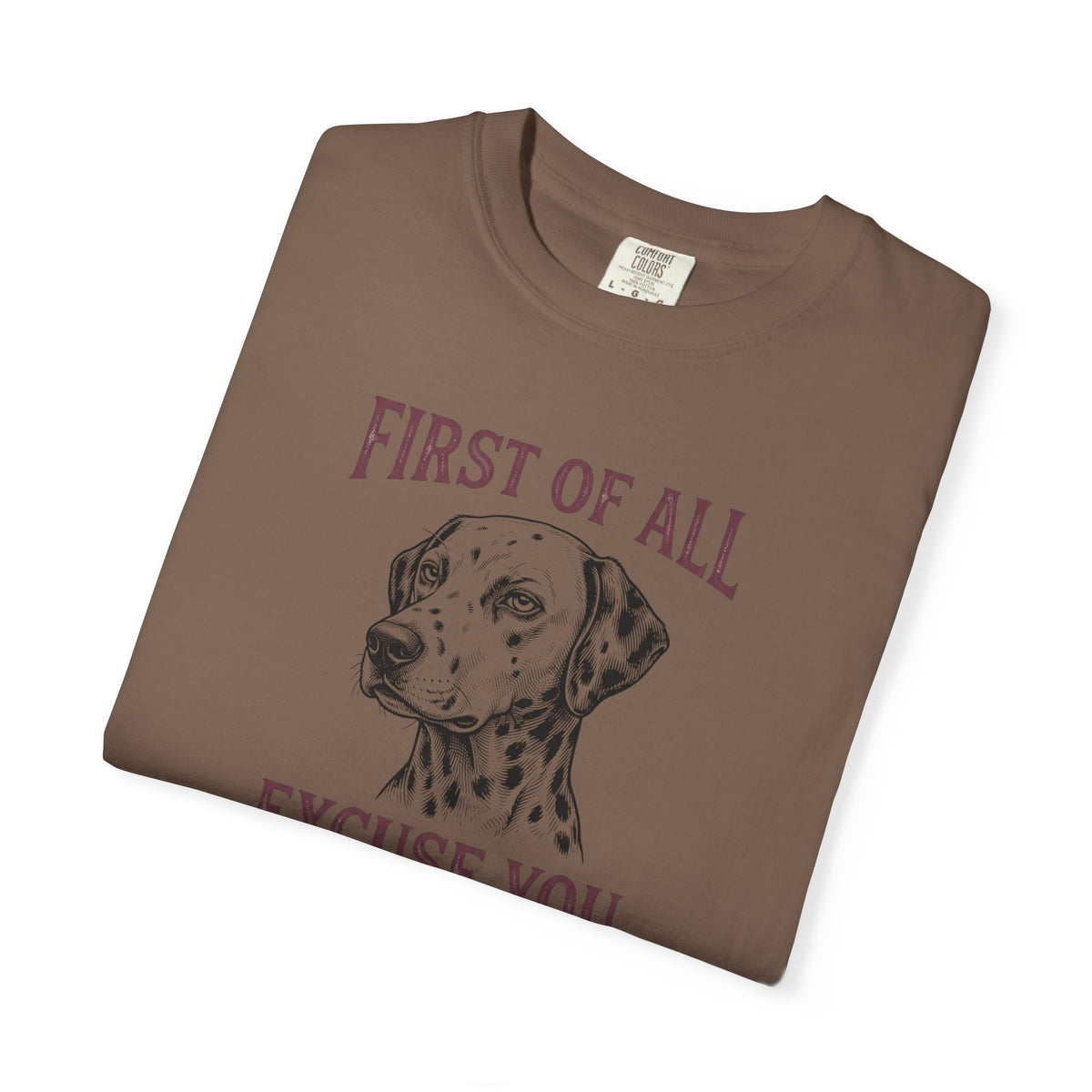 First of All Excuse You - Comfort Color 1717 T-Shirt