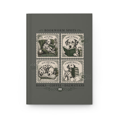 Bookworm Spots - Hardcover Journal - Pepper
