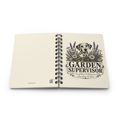 Garden Supervisor - Spiral Journal - Ivory