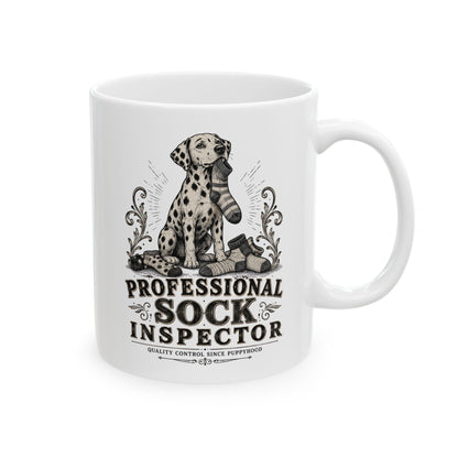 Professional Sock Inspector -  Ceramic Mug 11oz