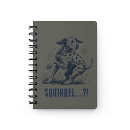 Squirrel Alarm - Spiral Journal - Pepper