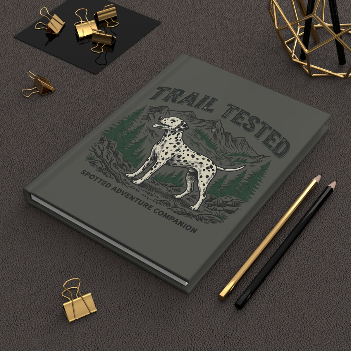 Trail Tested - Hardcover Journal - Pepper