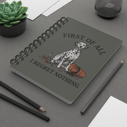First of All I Regret Nothing - Spiral Journal - Pepper
