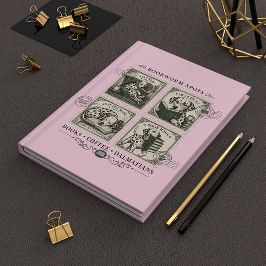 Bookworm Spots - Hardcover Journal - Blossom