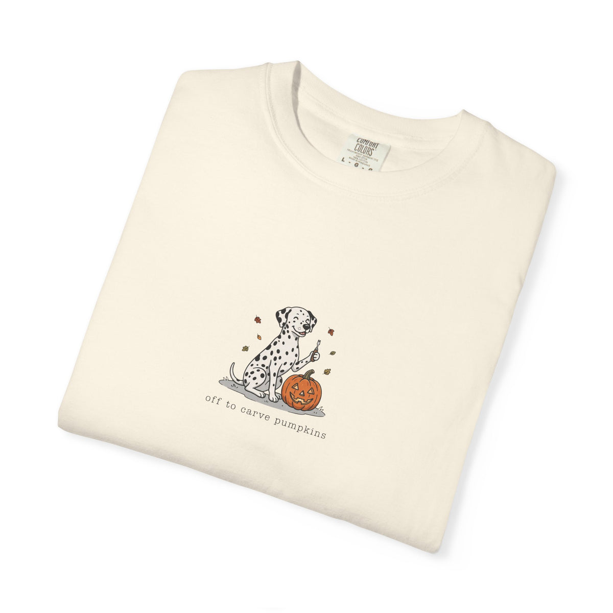 Off To Carve Pumpkins - Comfort Color 1717 T-Shirt