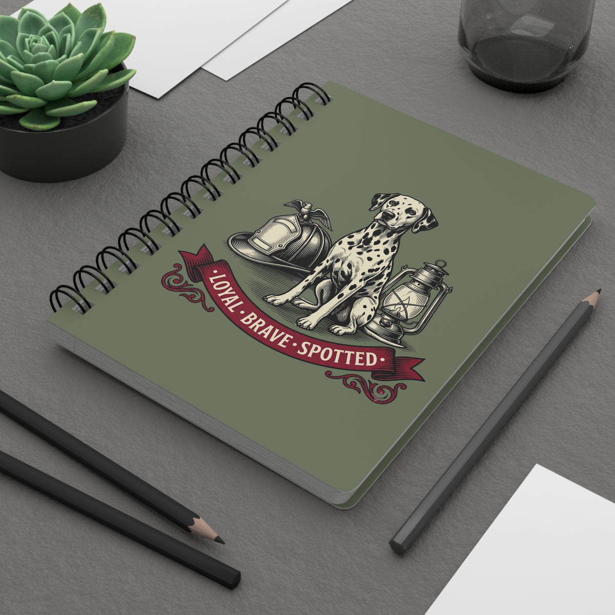 Firehouse Heritage - Spiral Journal - Moos