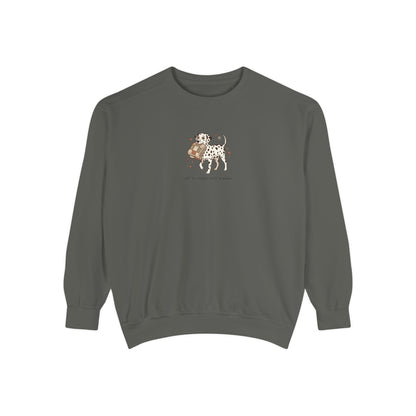 Off To Cuddle With Grandma - Comfort Colors 1566 Crewneck Sweatshirt