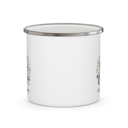 Off To Haunt-  Enamel Mug 12oz