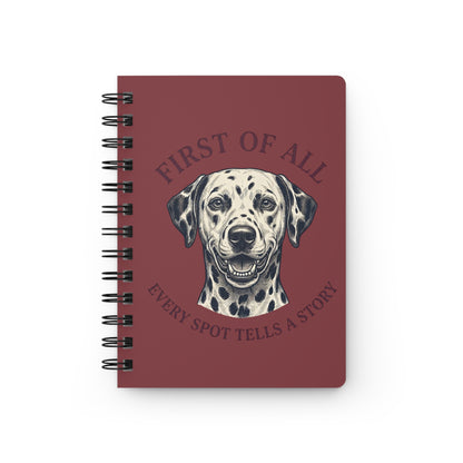 First Of All Every Spot Tells A Story - Spiral Journal - Chili