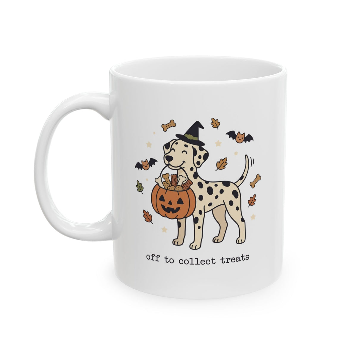 Off To Collect Treats -  Ceramic Mug 11oz