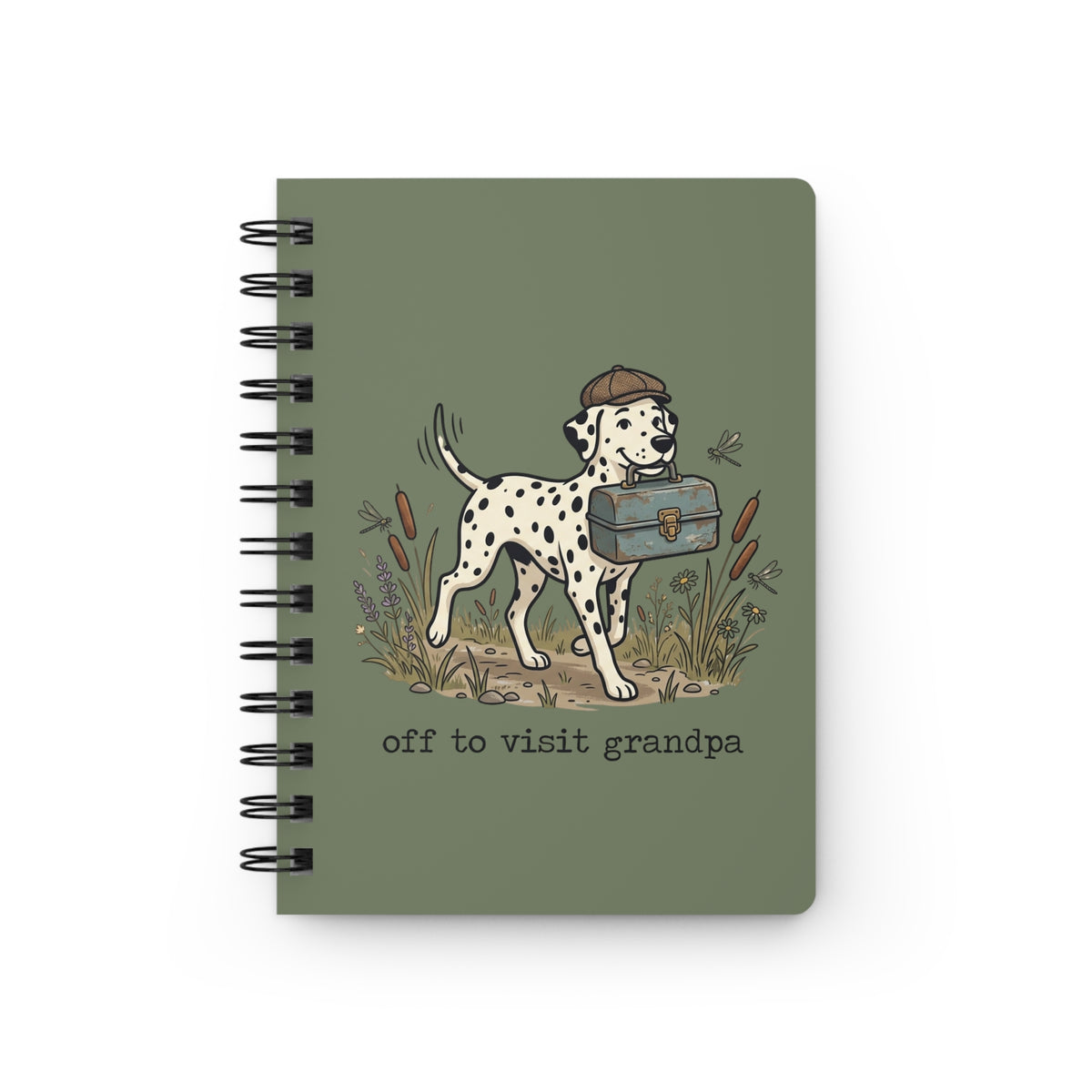 Off To Visit Grandpa - Spiral Journal - Moos