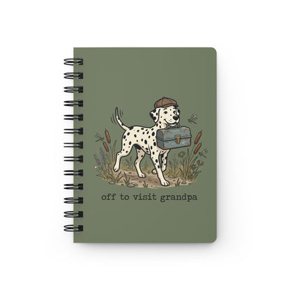 Off To Visit Grandpa - Spiral Journal - Moos