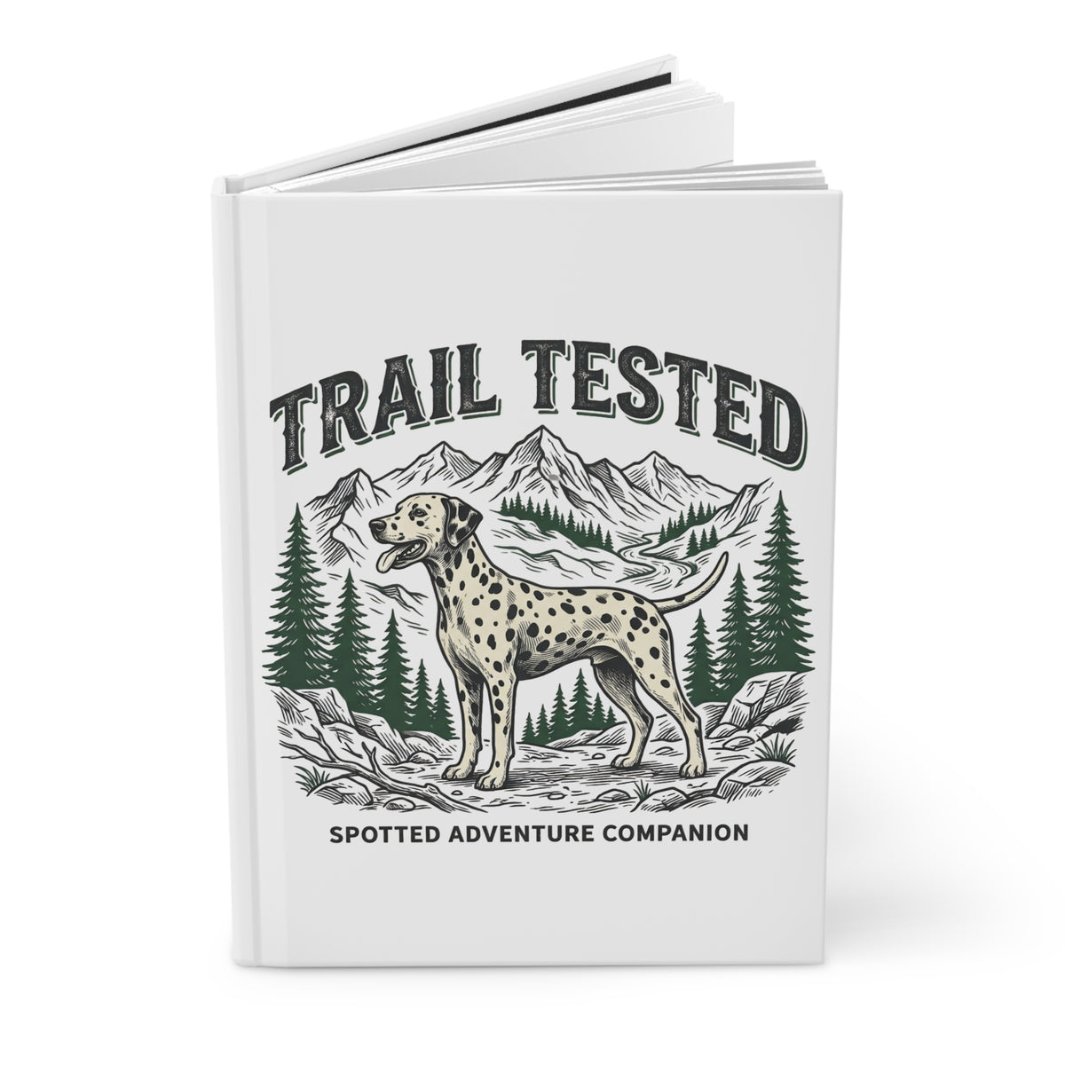 Trail Tested - Hardcover Journal - White
