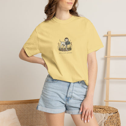 Off To Visit Grandpa - Comfort Color 1717 T-Shirt