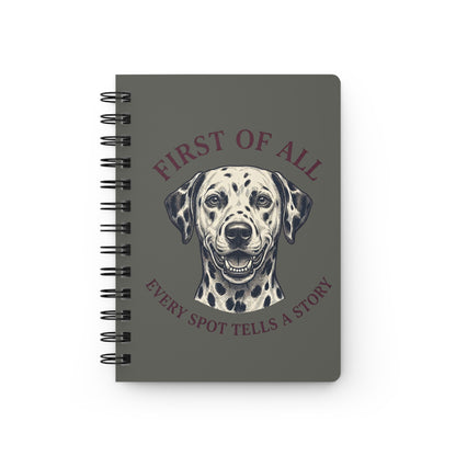 First Of All Every Spot Tells A Story - Spiral Journal - Pepper