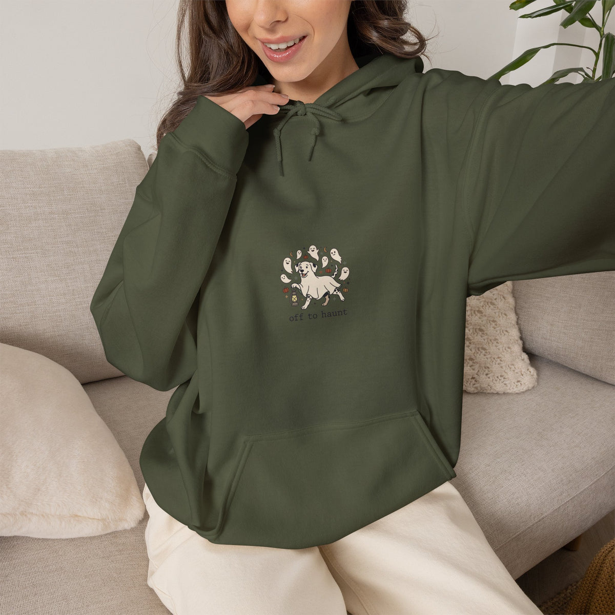 Off To Haunt - Gildan 18500 Hoodie
