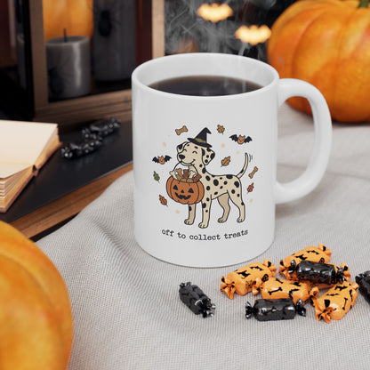 Off To Collect Treats -  Ceramic Mug 11oz