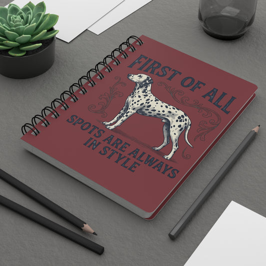 First Of All Spots Are Always In Style - Spiral Journal - Chili