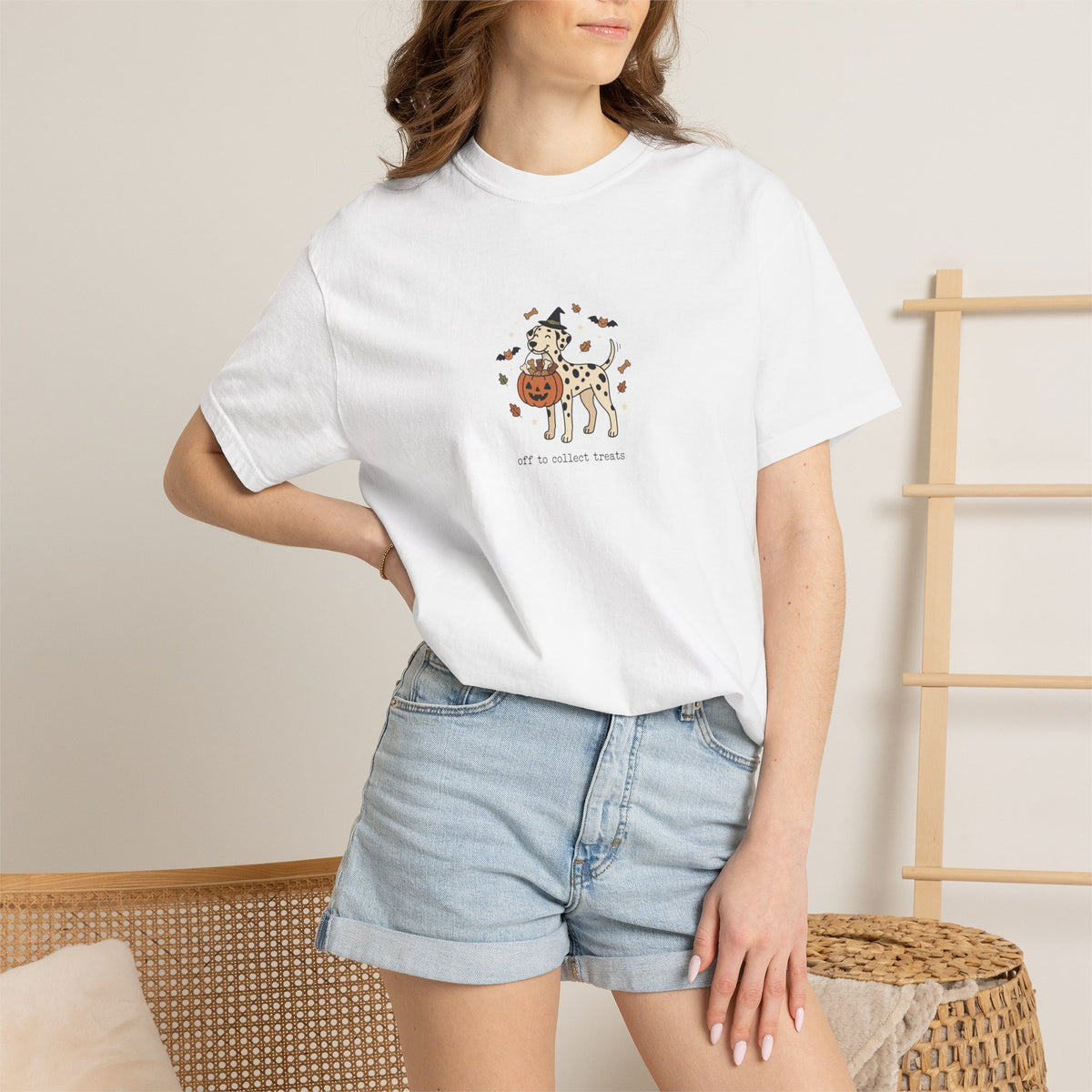 Off To Collect Treats - Comfort Color 1717 T-Shirt