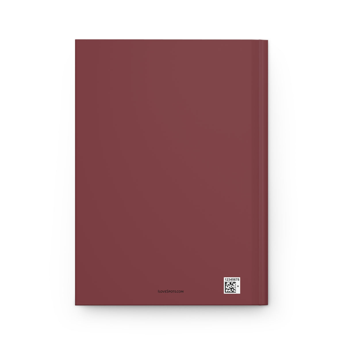 Professional Sock Inspector - Hardcover Journal - Chili