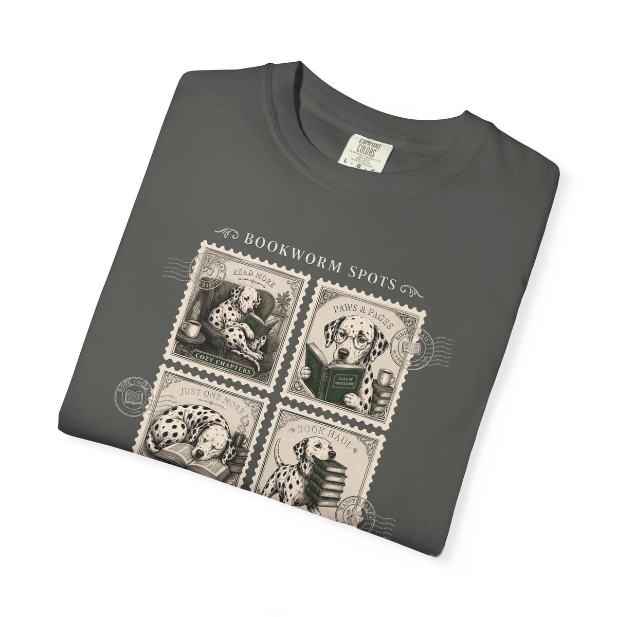 Bookworm Spots Comfort Color 1717 T-Shirt