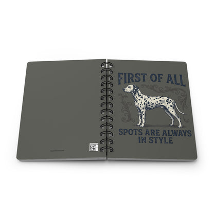 First Of All Spots Are Always In Style - Spiral Journal - Pepper
