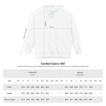 Bookworm Spots - Comfort Colors 1567 Hoodie