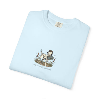 Off To Visit Grandpa - Comfort Color 1717 T-Shirt