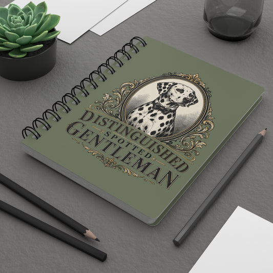 Distinguished Spotted Gentleman - Spiral Journal - Moos