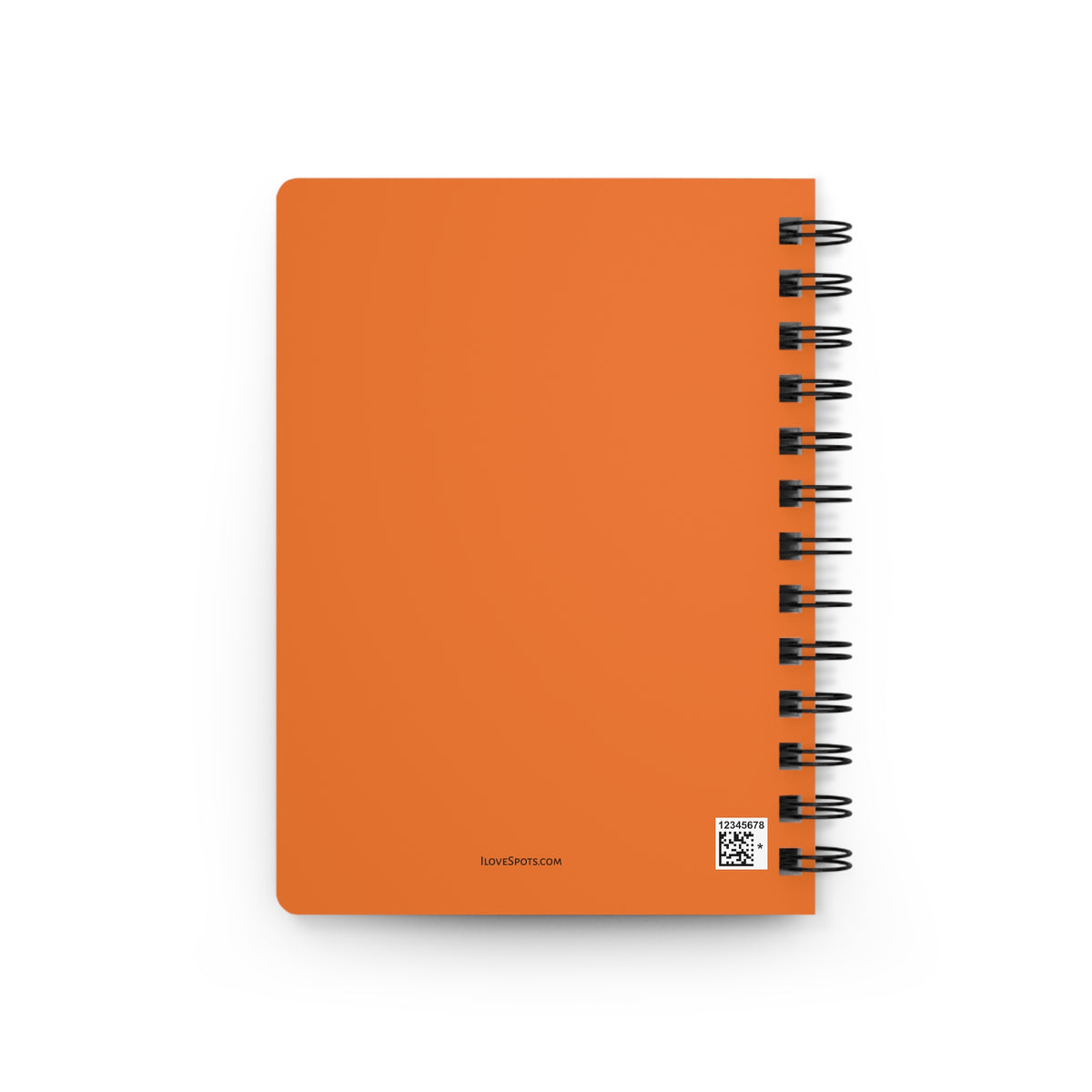 Off To Carve Pumpkins - Spiral Journal - Orange