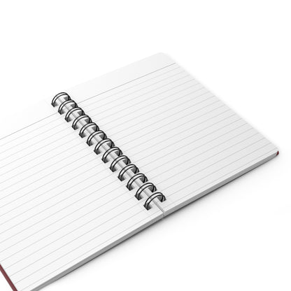 Bookworm Spots - Spiral Journal - Chili