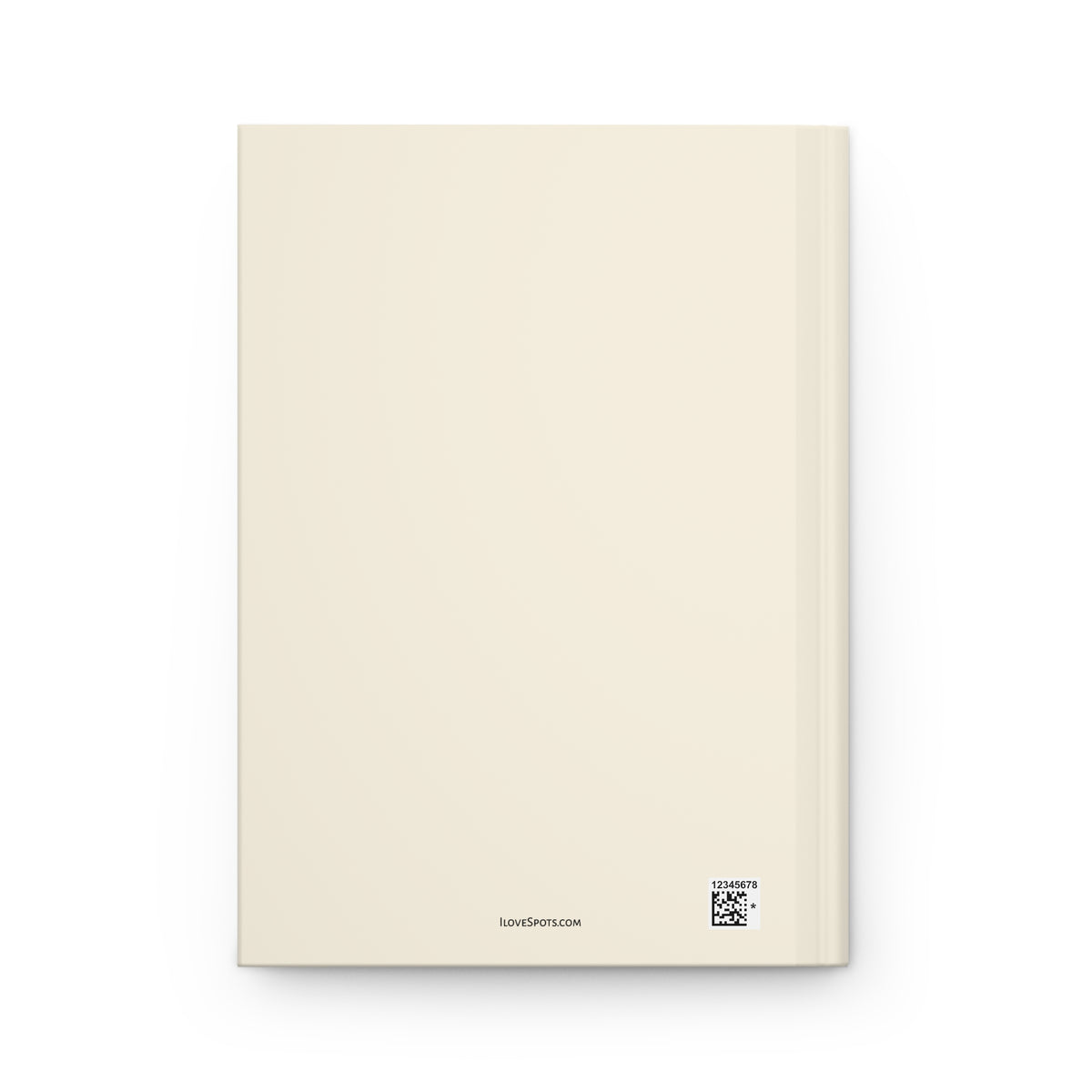 Bookworm Spots - Hardcover Journal - Ivory